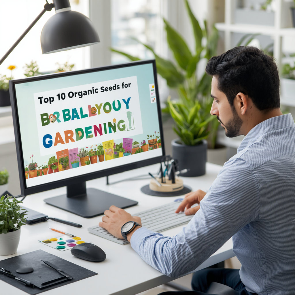 Top 10 Organic Seeds for Balcony Gardening